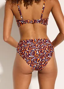 Bikinové kalhotky s vysokým pasem a vysokým vykrojením, bonprix