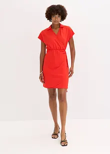 Minišaty se zavinovacím vzhledem, bonprix