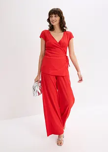 Tričko se zavinovacím vzhledem, bonprix