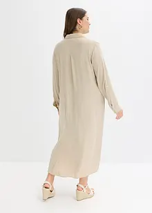 Košilové šaty s krajkou, bonprix