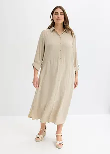 Košilové šaty s krajkou, bonprix