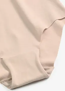 Neviditelné stahovací kalhotky z čisté bavlny, lehký tvarující efekt, bonprix