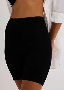 Neviditelné stahovací krátké legíny z bavlny, lehký tvarující efekt, bonprix