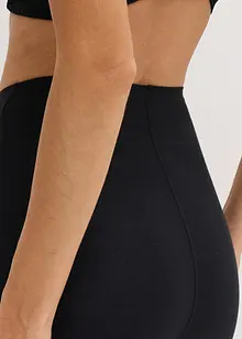 Neviditelné stahovací krátké legíny z bavlny, lehký tvarující efekt, bonprix