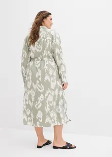 Halenkové šaty ze splývavé viskózy, bonprix