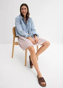 Úpletové šaty z čisté bavlny, bonprix