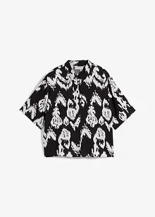 Viskózová halenka s etno potiskem, bonprix