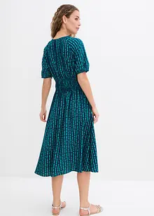 Midi šaty z měkké viskózy, bonprix