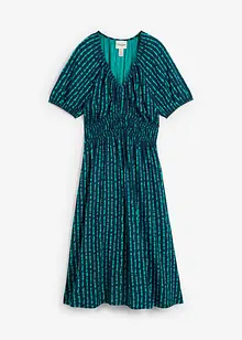 Midi šaty z měkké viskózy, bonprix