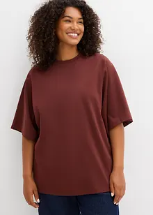 Oversize triko se širokými rukávy, z čisté organické bavlny, bonprix