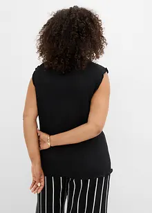 Top ze strukturovaného materiálu se zmačkanou úpravou, bonprix