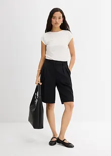 Žebrovaný top z měkké směsi s modalem, bonprix