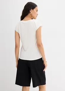 Žebrovaný top z měkké směsi s modalem, bonprix