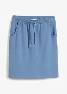 Tepláková sukně s kapsami, bonprix