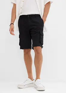 Cargo bermudy s pohodlným pasem, Regular Fit, bonprix