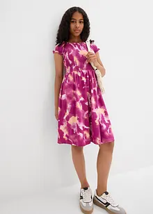 Žerzejové šaty z elastické směsi s organickou bavlnou, bonprix