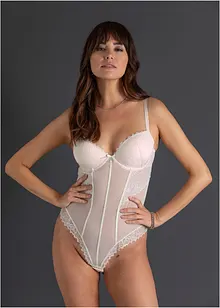 Body s tangy a pružnou krajkou, bonprix