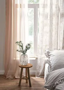 Záclona s recyklovaným polyesterem (1 ks v balení), bonprix