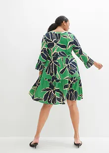 Tunikové šaty ze splývavé viskózy, bonprix