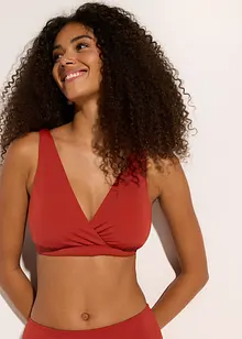 Bikinový top s výstřihem do V, bonprix