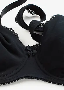 Zmenšovací hladká podprsenka s kosticemi a organickou bavlnou (2 ks v balení), bonprix