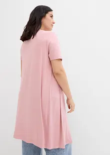 Úpletový kabátek z jemné viskózy, poloviční rukáv, bonprix