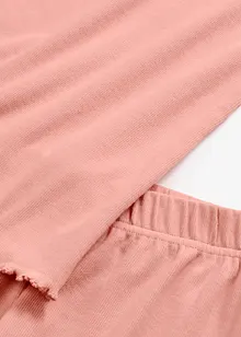 Krátké pyžamo s jemným krajkovým lemem, bonprix