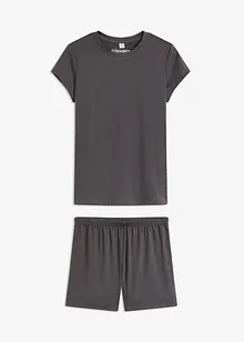Krátké pyžamo z lehkého měkkého materiálu, bonprix