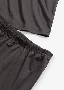Krátké pyžamo z lehkého měkkého materiálu, bonprix