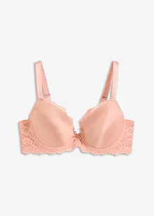 Push-up podprsenka s lesklým efektem, bonprix
