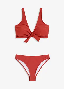 Bikiny s podprsenkovým topem a vázačkou (2dílná souprava), bonprix
