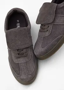 Nízké tenisky z kůže, bonprix