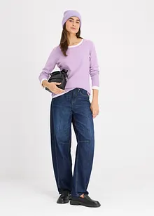 Základní svetr s recyklovanou bavlnou, bonprix