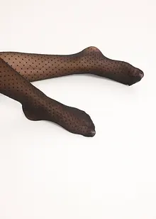 Punčochové kalhoty s puntíky (30 DEN), bonprix