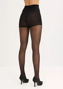 Punčochové kalhoty s puntíky (30 DEN), bonprix