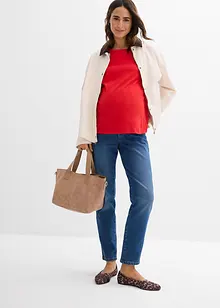 Těhotenské džíny v délce ke kotníkům, Straight, bonprix