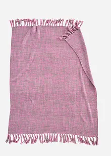 Kvalitní hebká deka s třásněmi, bonprix