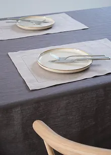 Lněné prostírání (2 ks v balení), bonprix