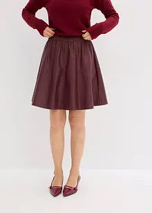 Krátká sukně z umělé kůže, bonprix