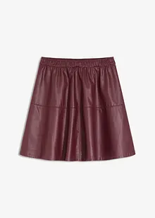 Krátká sukně z umělé kůže, bonprix