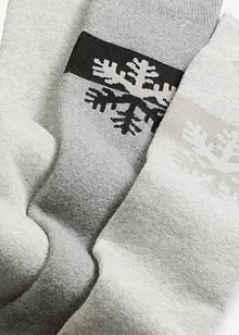 Termo podkolenky s měkkým froté na rubu, organická bavlna (3 páry v balení), bonprix
