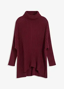 Oversize svetr ve stylu ponča, bonprix