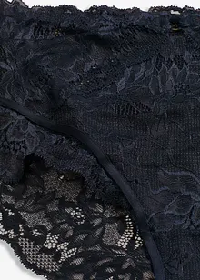 Vysoké bokové kalhotky z jemné krajky, bonprix