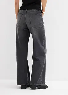 Džíny Wide Leg, High Waist, bonprix