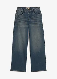 Džíny Wide Leg, High Waist, bonprix