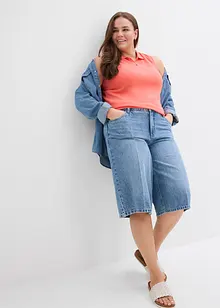 Pólo top z čisté organické bavlny, bonprix