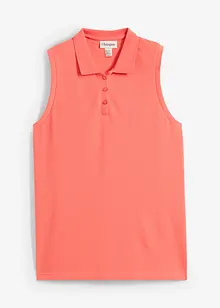 Pólo top z čisté organické bavlny, bonprix