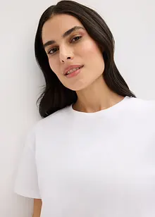 Oversize krátké pyžamo s tkanými šortkami, bonprix