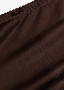 Stahovací bokové kalhotky s lesklým efektem, střední tvarující efekt, bonprix