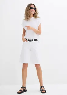 Bermudy s nezačištěným okrajem, bonprix